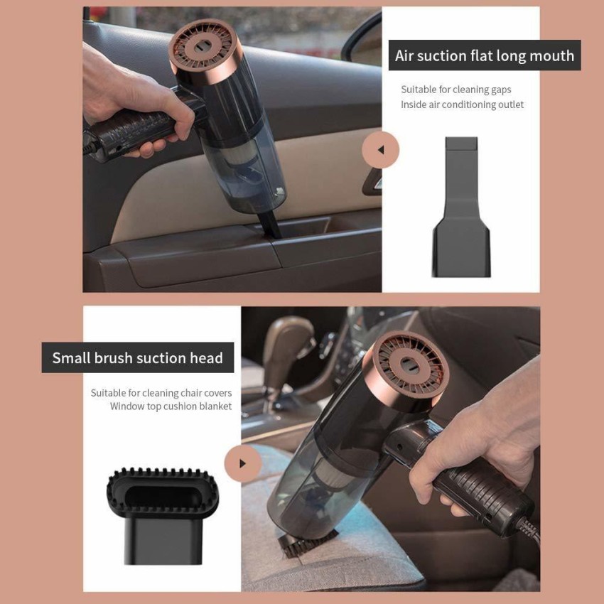 12W Car Portable Handheld Vacuum Powerful Suction Cordless Vacuum