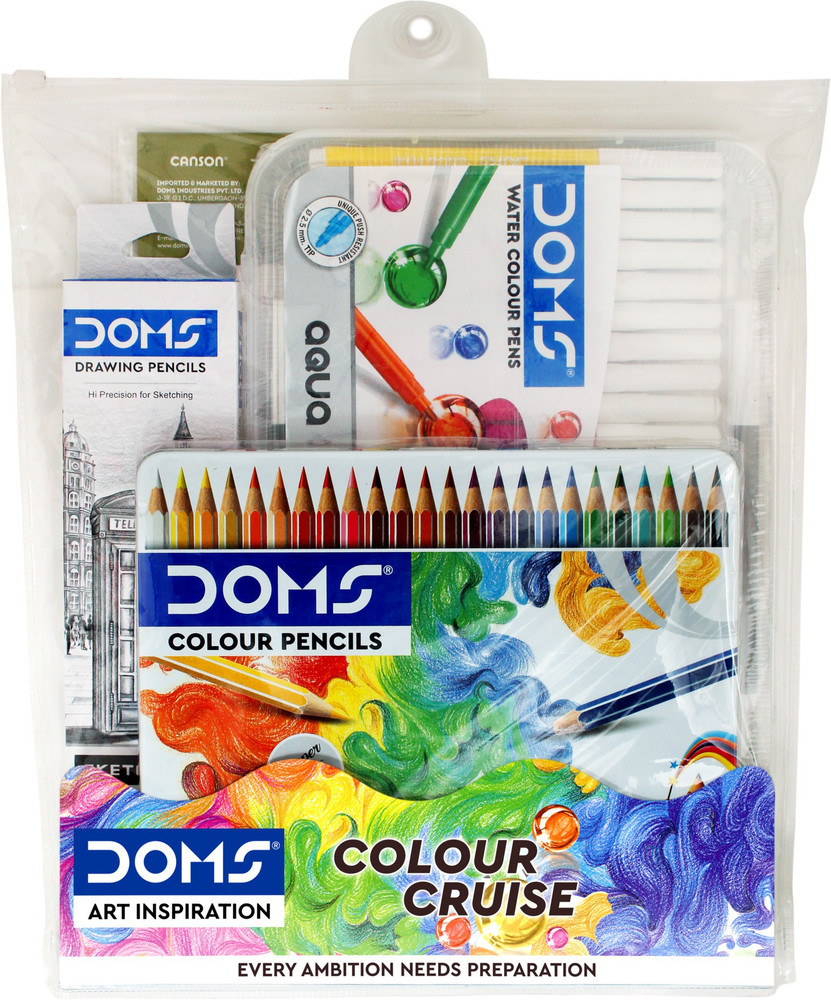 DOMS Water Colour & Utility Complete Painting Kit