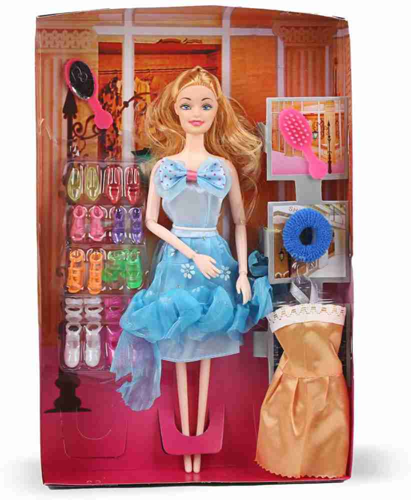 Barbie girl store dress change