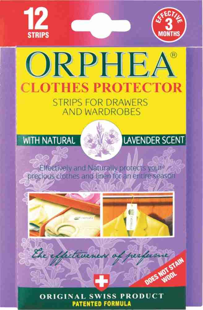 ORPHEA 2 pcs Hanging Moth Repellent For Clothes I Wardrobe I SWISS Made -  Buy Baby Care Products in India