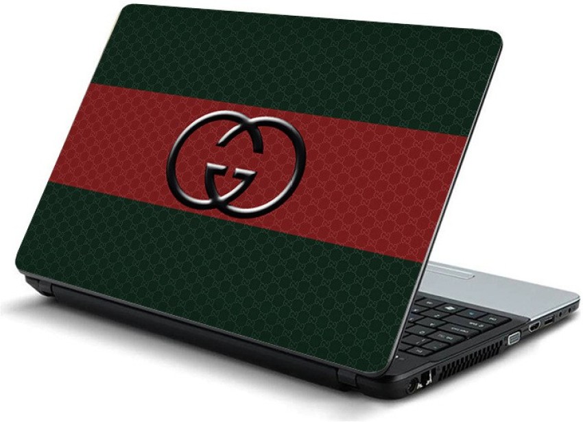 CASEMANTRA Gucci Logo Print With Matte Lamination Designer Laptop
