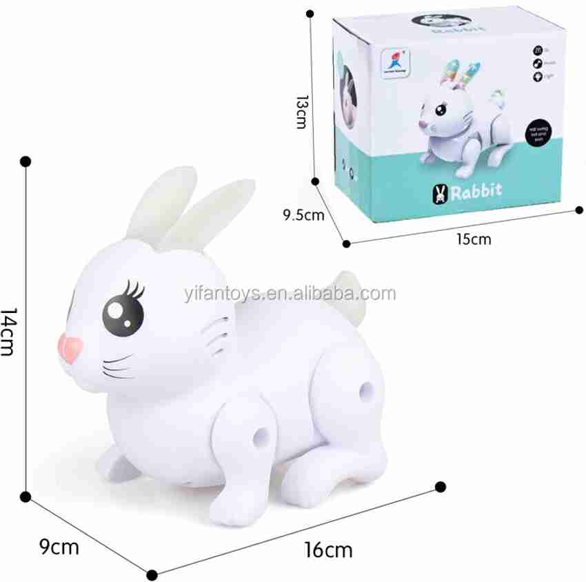 Electronic rabbit shop toy
