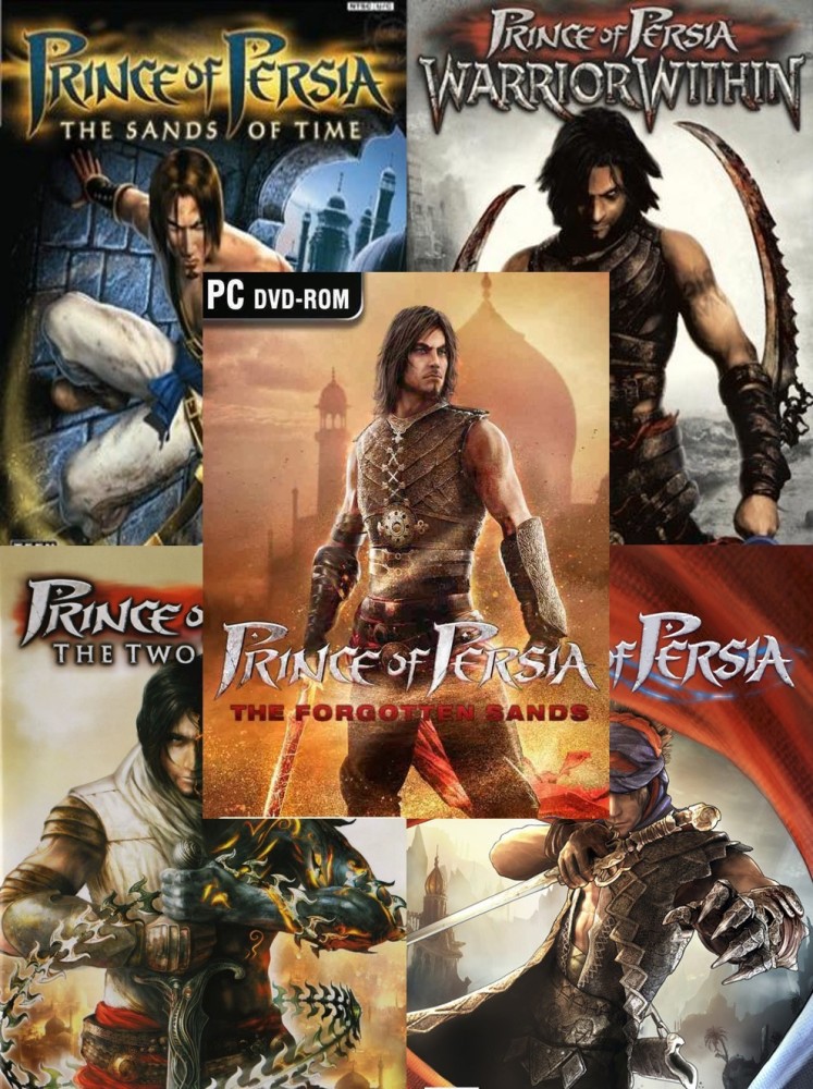 Prince of Persia (3 PC Games) Trilogy (Two Thrones,Sands of Time,Warrior  Within)