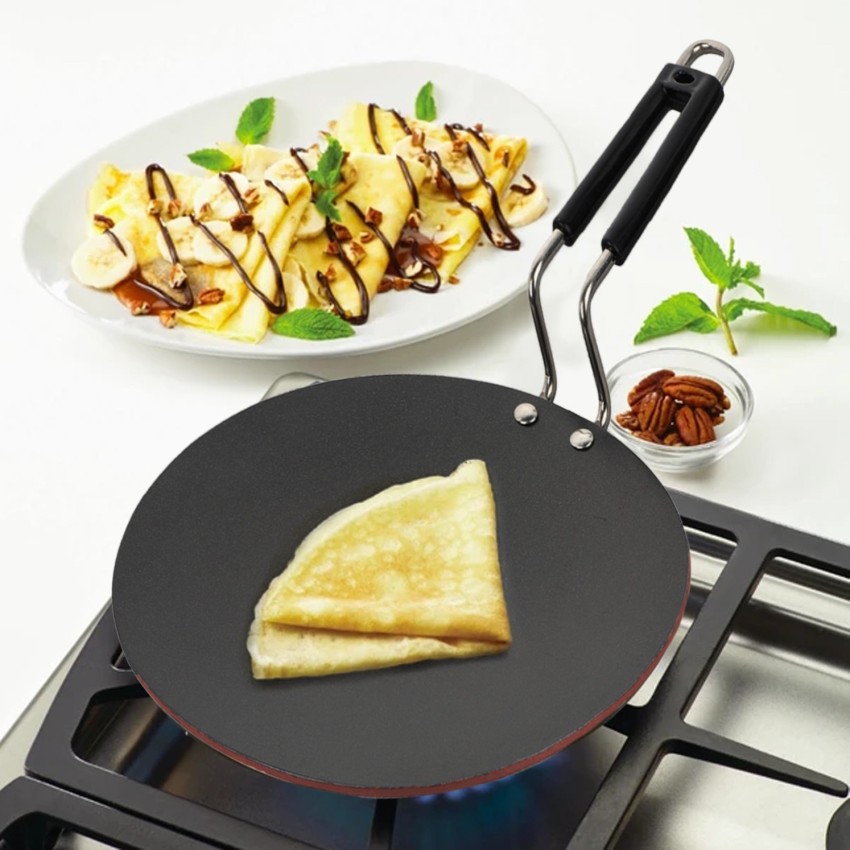 GREBLON Non Stick Dosa Tawa (Gas Stove Compatible Only) - Copper, 25cm