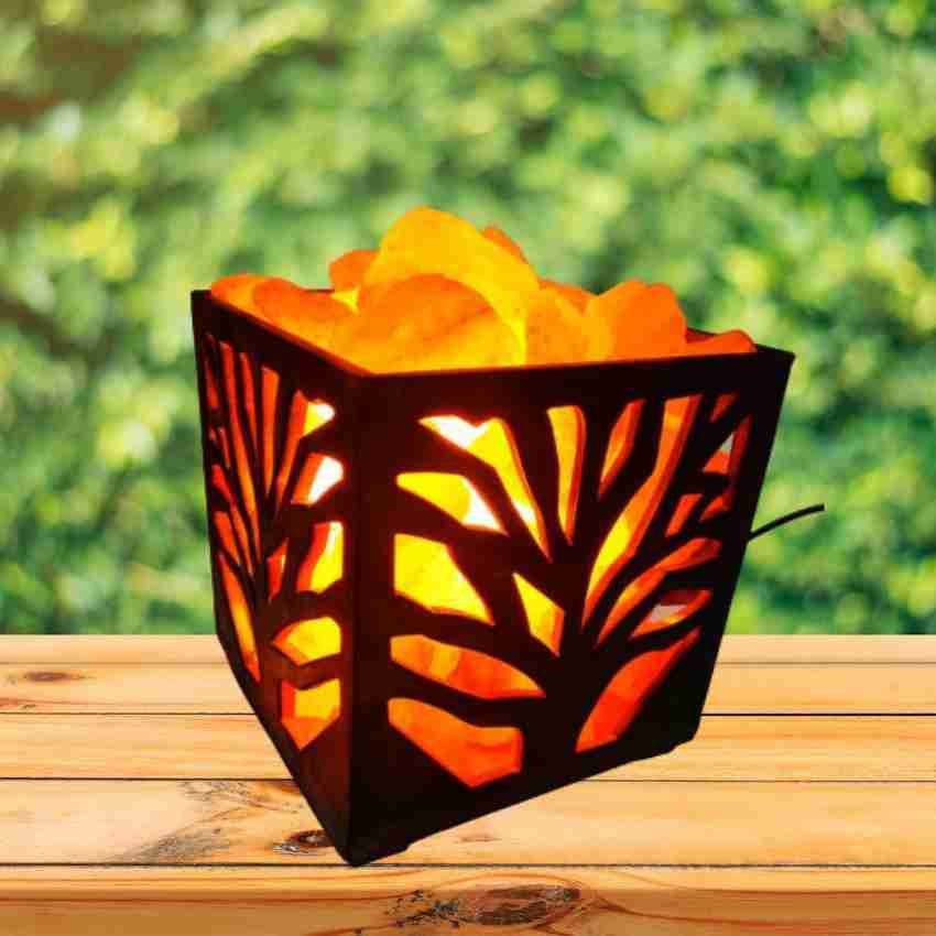 Pure himalayan salt top lamp