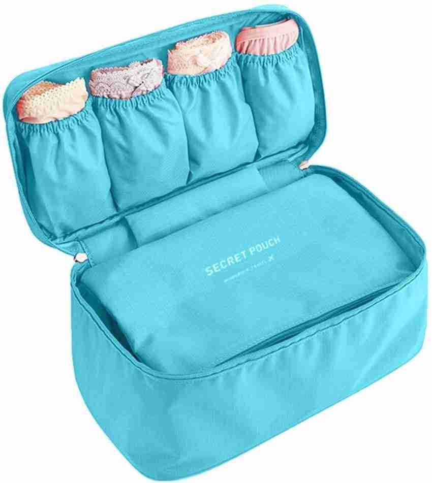 High Capacity Travel Storage Bag For Bra Underwear Socks Cosmetics
