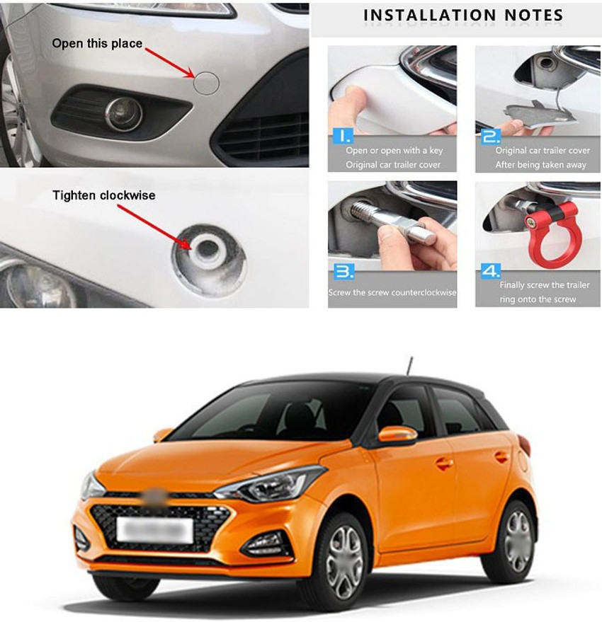 Hyundai i20 shop towing hook