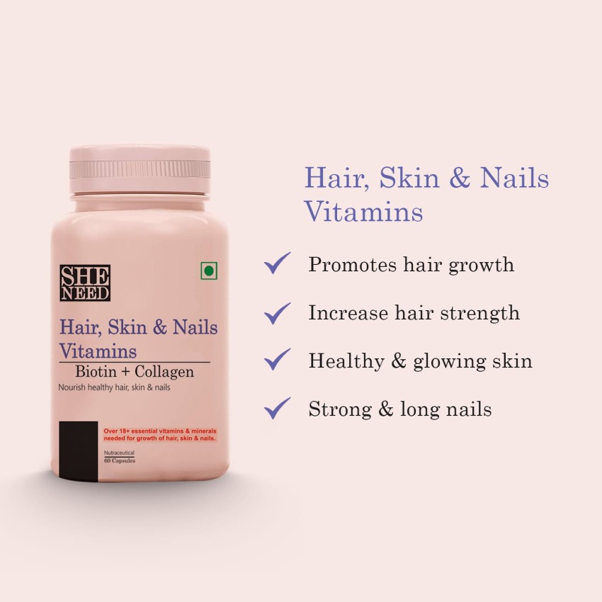 Buy MuscleXP Biotin Hair Skin  Nails Complete Multivitamin with Amino  Acids 35 Nutrients Tablets 60s online at best priceVitamins and Minerals