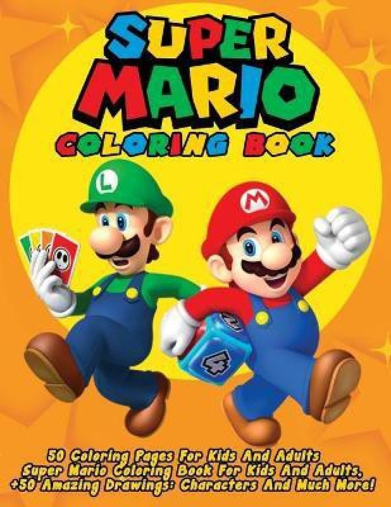 Super Mario Coloring Book: Buy Super Mario Coloring Book by Book Coloring  at Low Price in India