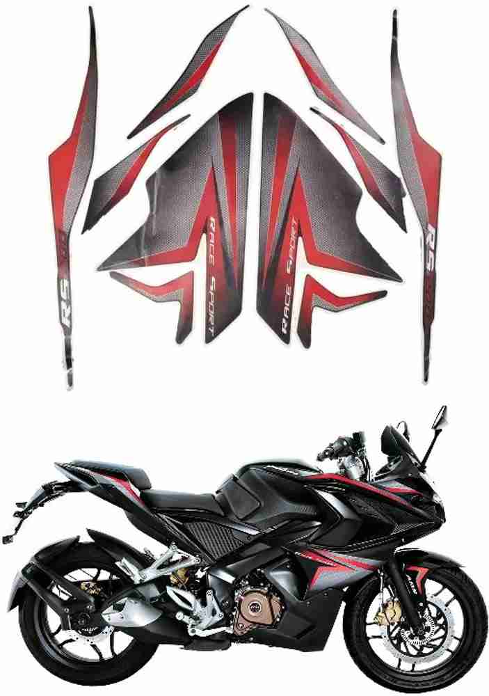 Pulsar rs 2025 200 red black