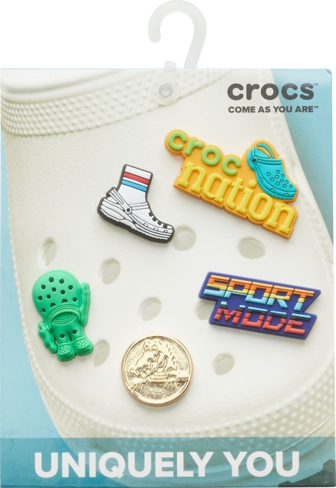 Crocs Jibbitz One Size Gold Letter H, Kids Unisex