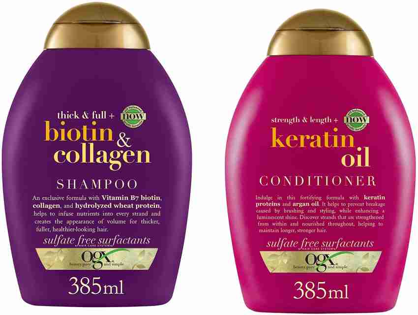 Ogx Thick Full Biotin Collagen Shampoo Sulfate Free Discount