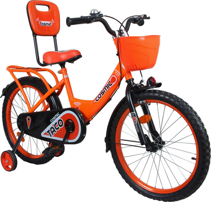 COSMIC Taco 20 inch for 5 7 years with Back Rest and trainer