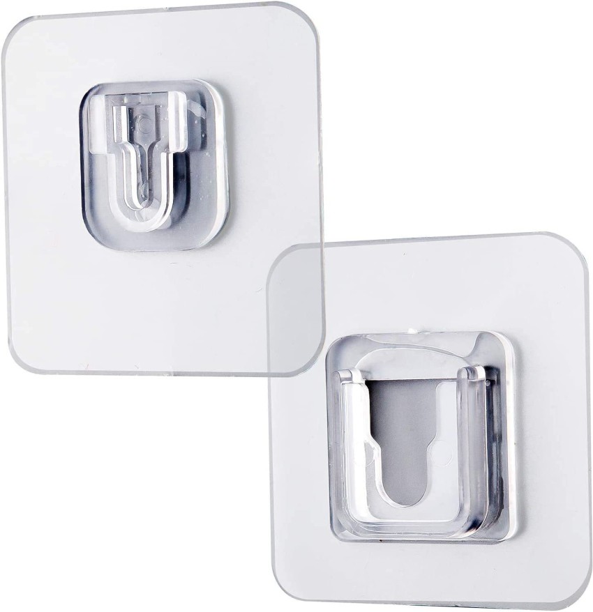 Gyanvi Double-Sided Wall Hooks, Waterproof-Heavy Duty Self-Adhesive Wall (12)  Hook 12 Price in India - Buy Gyanvi Double-Sided Wall Hooks, Waterproof-Heavy  Duty Self-Adhesive Wall (12) Hook 12 online at