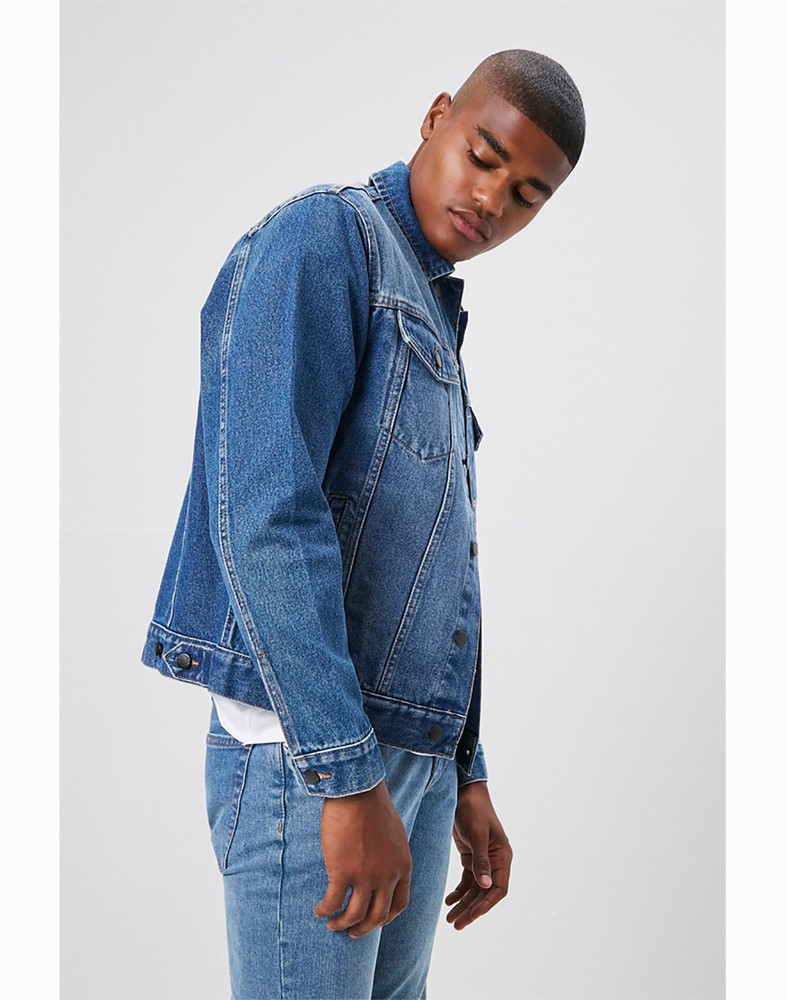 Mens jean jacket forever 21 store