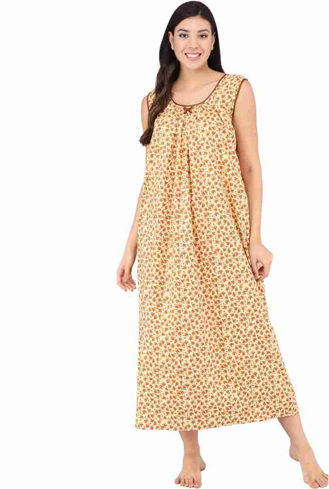 Sleeveless 2025 nighty flipkart