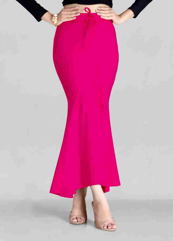 SCUBE DESIGNS Flared Saree Shapewear Pink (M) Lycra Blend Petticoat Price  in India - Buy SCUBE DESIGNS Flared Saree Shapewear Pink (M) Lycra Blend  Petticoat online at