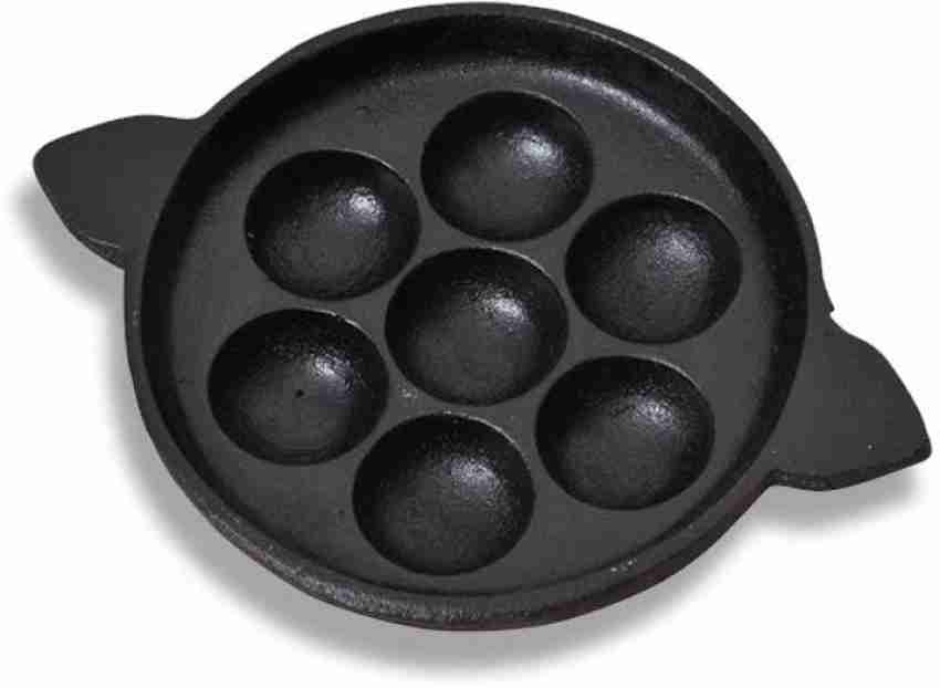  Meyer Pre Seasoned Cast Iron 12 Cavity Appam Patra