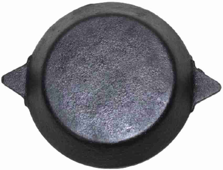 ELITE Black Paniyaram Pan Cast Iron, Round, Capacity: 7 Cavity