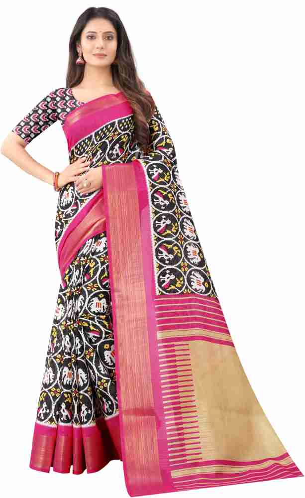 Ikkat cotton sarees in on sale amazon