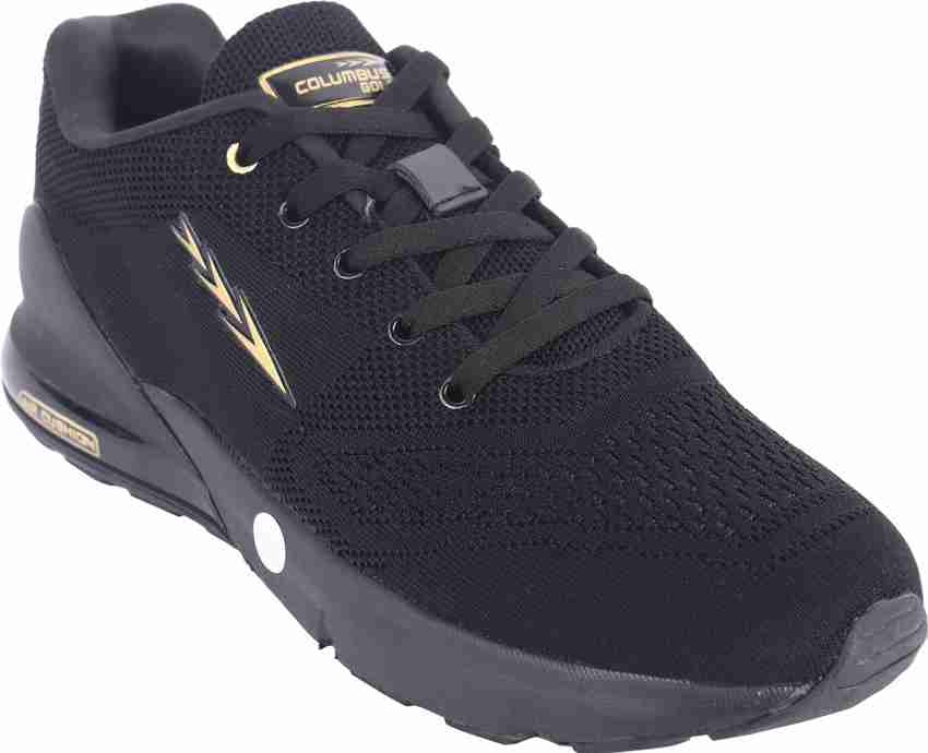 COLUMBUS NorthOriginal BlackGold 8 Running Shoes For Men Buy COLUMBUS NorthOriginal BlackGold 8 Running Shoes For Men Online at Best Price Shop Online for Footwears in India Flipkart