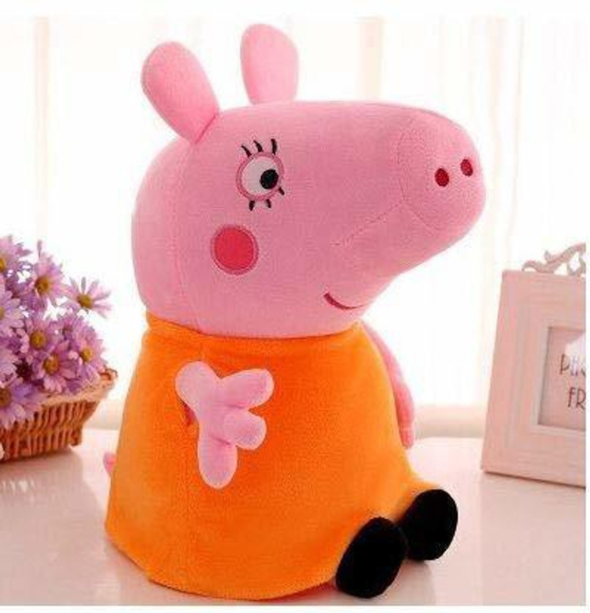 Peppa pig soft toy set sales