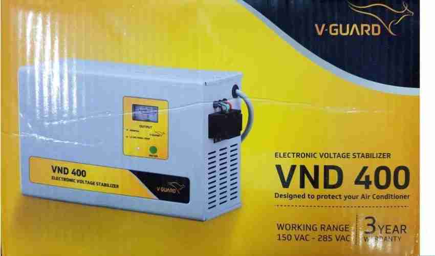 V Guard VND400 Voltage Stabilizer for 1.5 Tonn AC