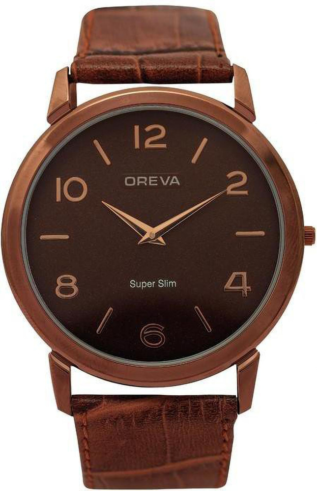 AJANTA BY OREVA 104 SBR SL BR ORG 111 BR BR Analog Watch For Men