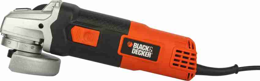 BLACK + DECKER G720 820W 4''/100mm Small Angle Grinder (Red