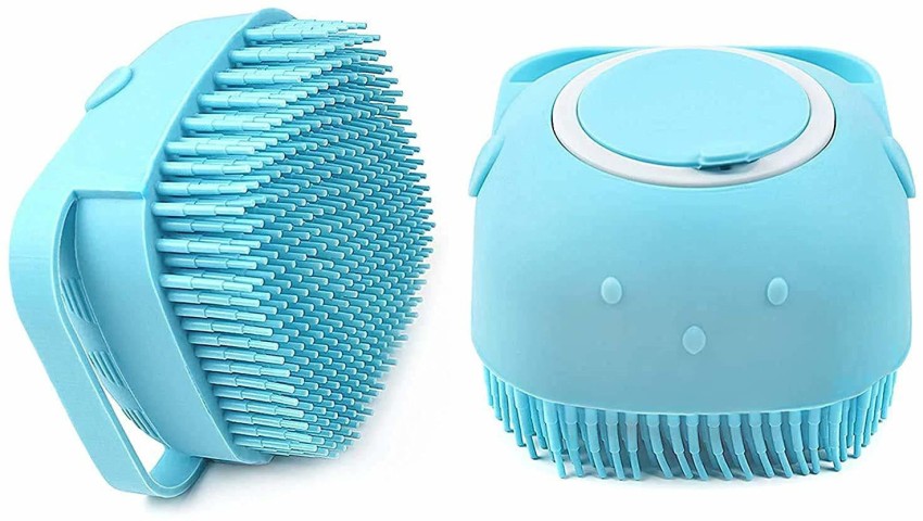 GLowcent Silicone Soft Bath Shower Brush Body Scrubber with Soap Dispenser  G5 - Price in India, Buy GLowcent Silicone Soft Bath Shower Brush Body  Scrubber with Soap Dispenser G5 Online In India