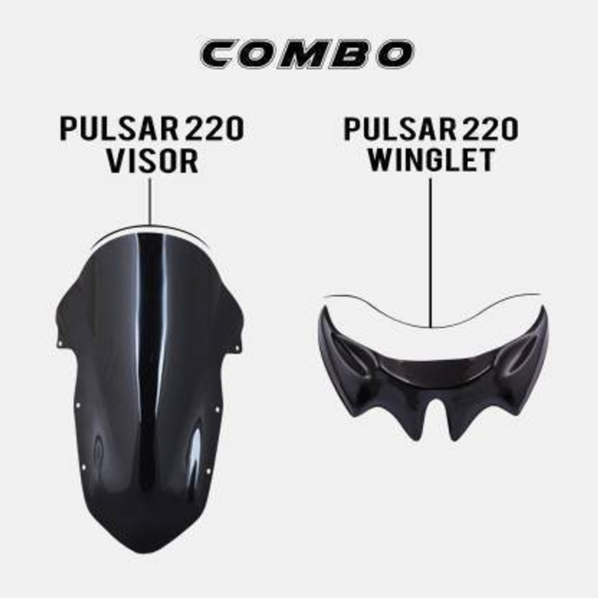 Pulsar 220 visor sales full set price
