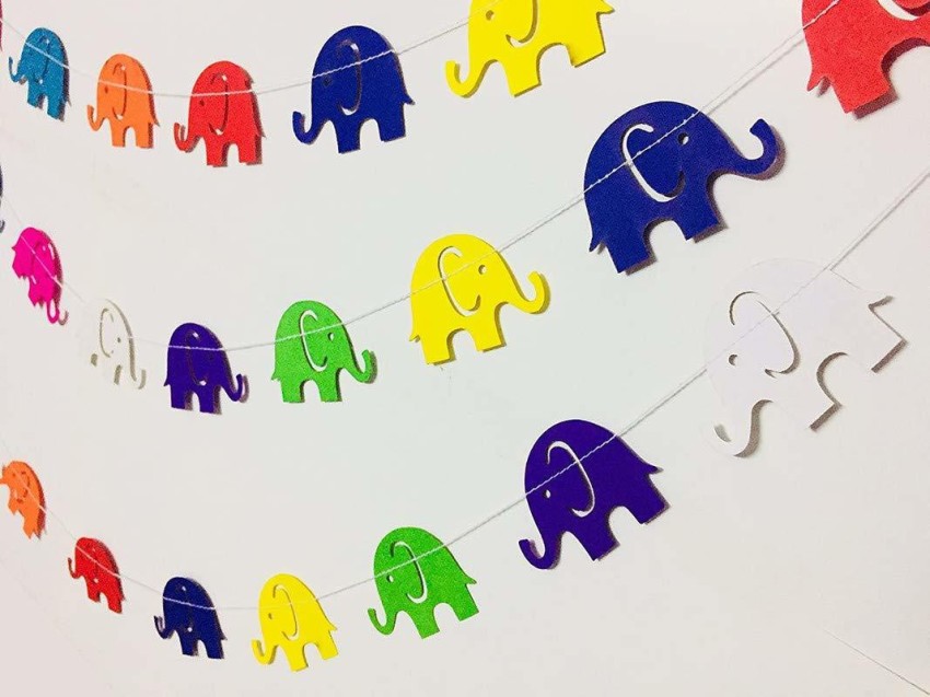 Paper 2024 elephant garland