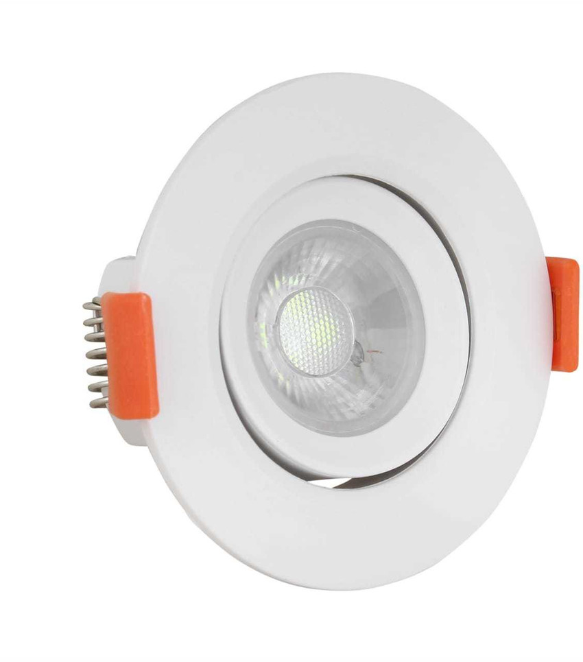 Newow LED 5W COB WHITE CEILING LIGHT ROUND Recessed Ceiling Lamp Price in India Buy Newow LED 5W COB WHITE CEILING LIGHT ROUND Recessed Ceiling Lamp online at Flipkart