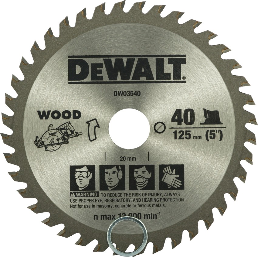 DEWALT DW03540 IN TCT SAW BLADE Wood Cutter Price in India Buy