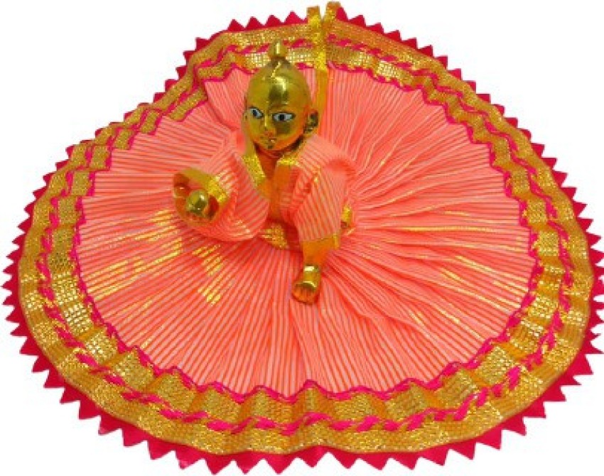Laddu Gopal Ji Dress, Size No. (3 to 4), Combo Pack of 6, Laddu Gopal Ji  Poshak, Kanha Ji Cotton Dress, Thakur Ji Poshak (8 Inch Diameter) - Amamani  Online Shopping