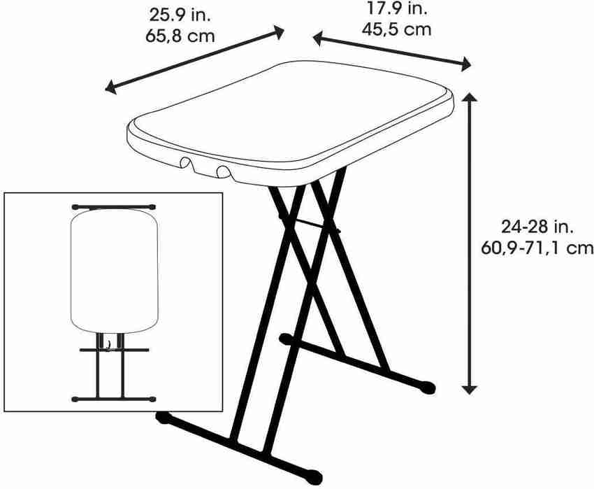 Lifetime 26 inch shop folding table
