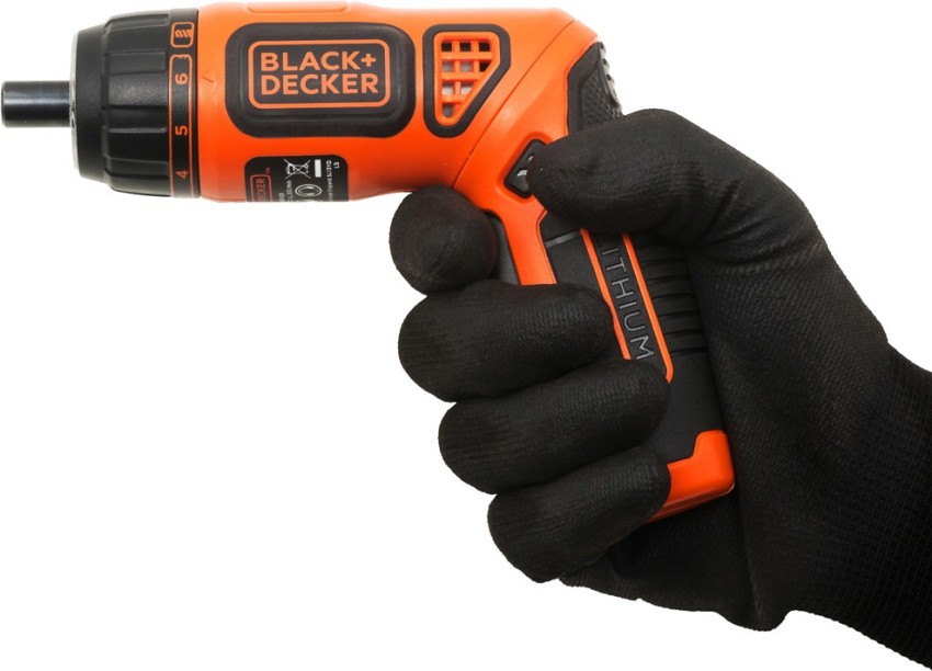 Buy Black & Decker Cordless Screwdriver Kit 3.6V Li-Ion BDCS36F