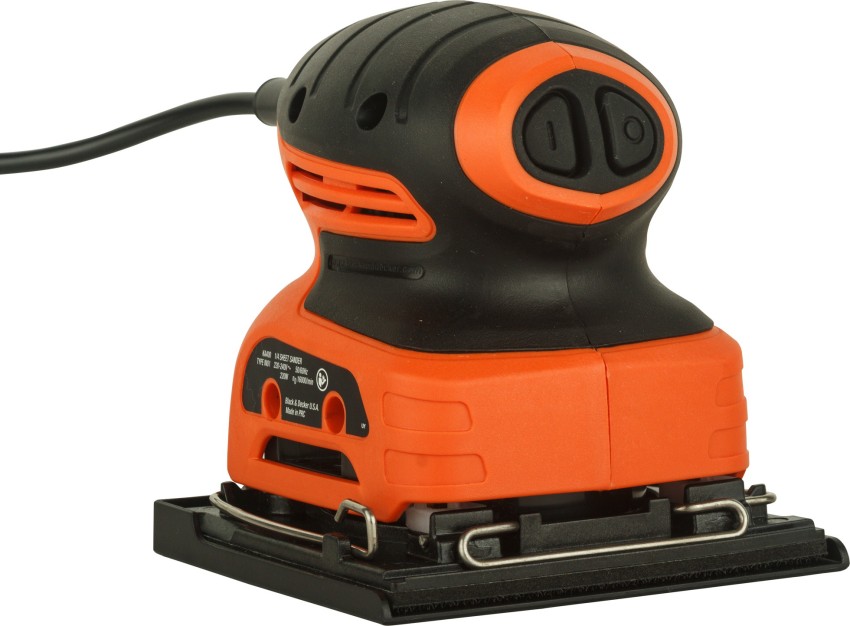 BLACK DECKER KA400 IN 1 4 inch Sheet Random Orbital Sander Price