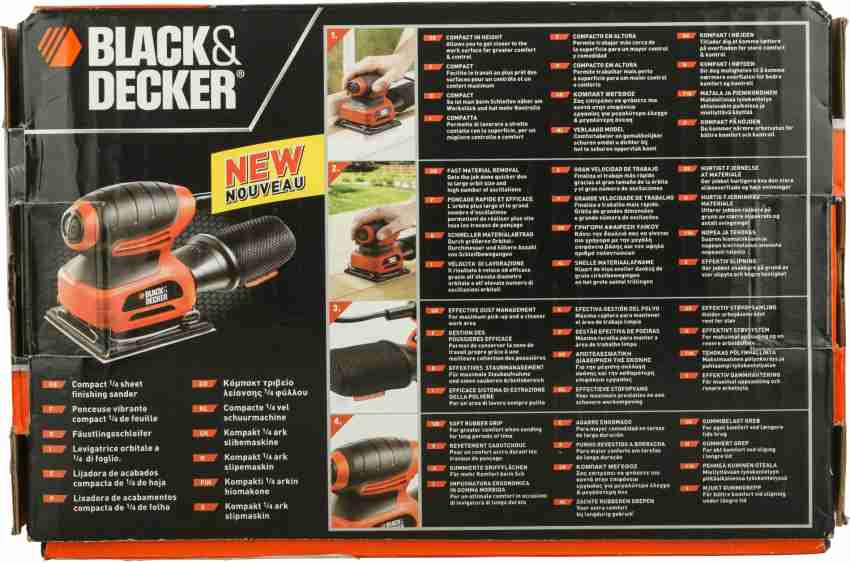 BLACK DECKER KA400 IN 1 4 inch Sheet Random Orbital Sander Price