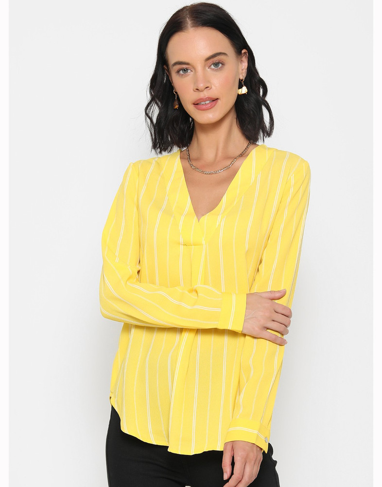 yellow blouse forever 21