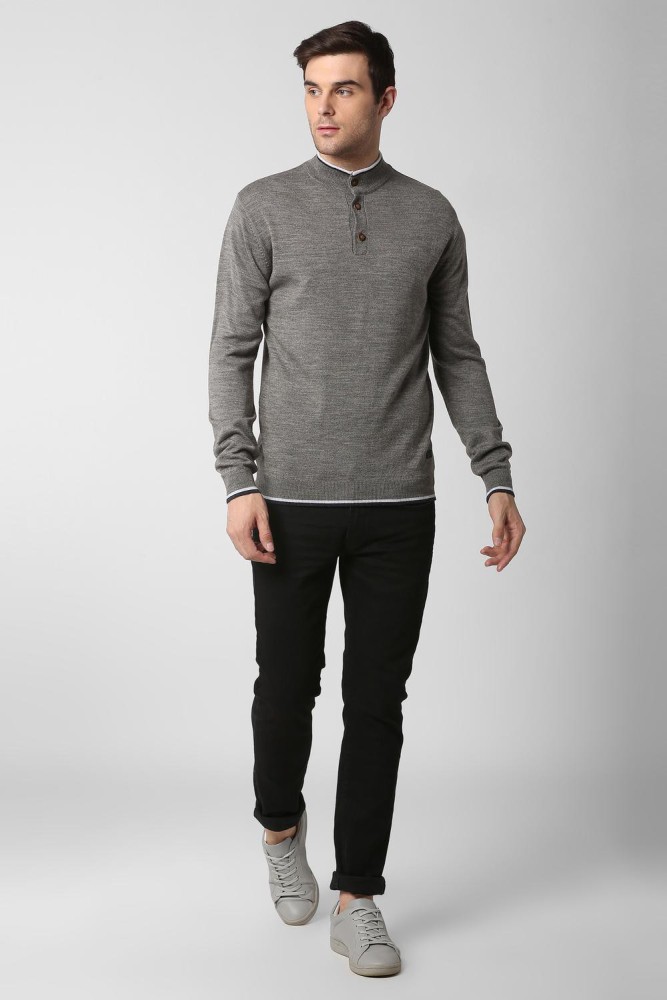 Peter england outlet half sweater