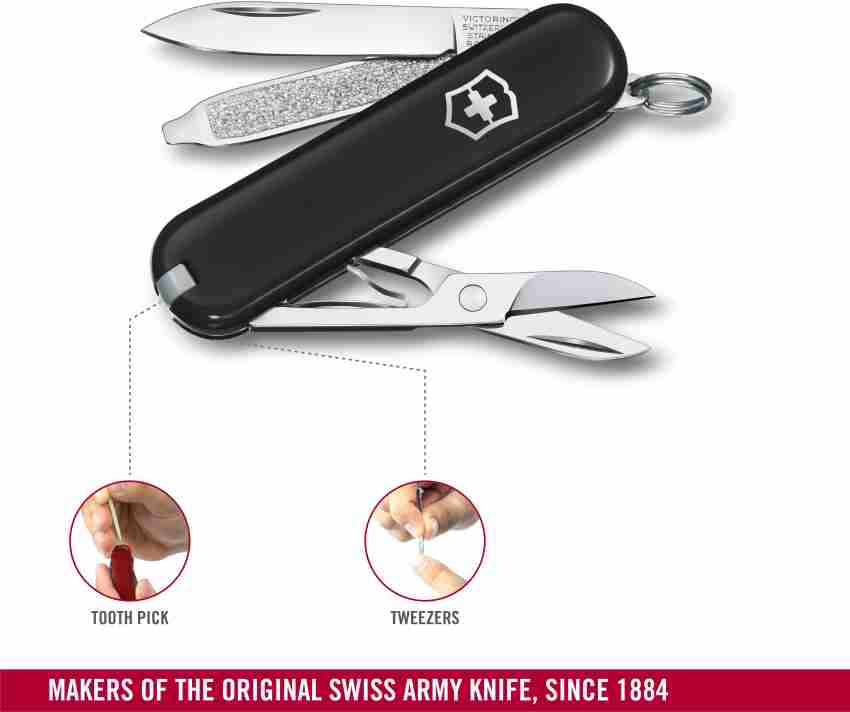 Victorinox classic sd black new arrivals