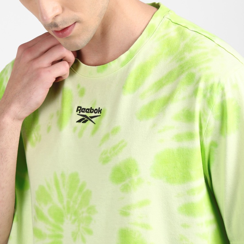 REEBOK CLASSICS Tie Dye Men Round Neck Yellow T Shirt Buy REEBOK CLASSICS Tie Dye Men Round Neck Yellow T Shirt Online at Best Prices in India Flipkart