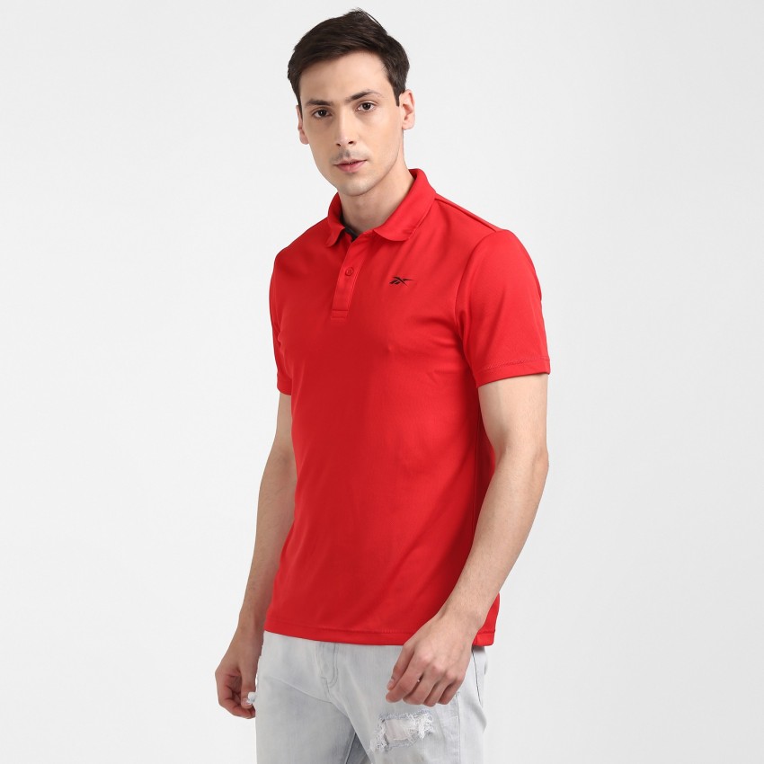 Reebok Men's Top - Red - XXL