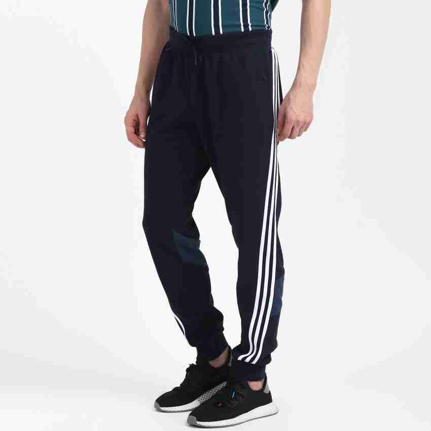 ADIDAS Solid Men Blue Track Pants - Buy ADIDAS Solid Men Blue Track Pants  Online at Best Prices in India