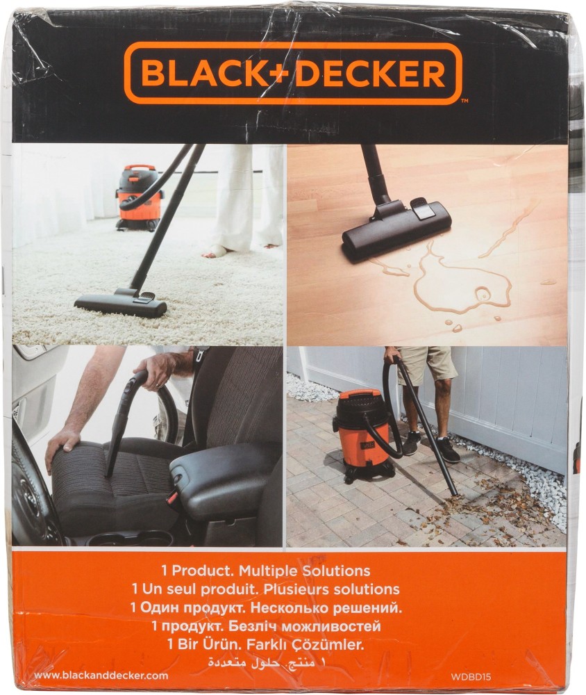 Aspirateur Liquide Et Poussière 15l Black & Decker - 99749