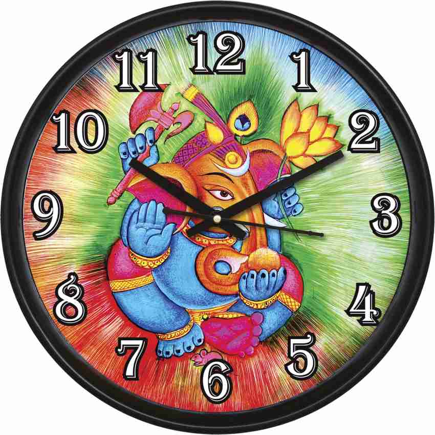 skmultistoreworld Analog 28 cm X 28 cm Wall Clock Price in India - Buy  skmultistoreworld Analog 28 cm X 28 cm Wall Clock online at