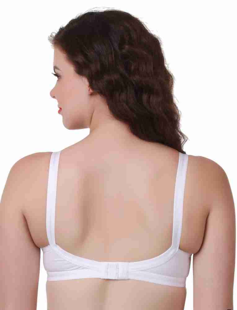 Bliss Beauty Damini 100% Cotton B Cup Seamed Non Wired Bra Women