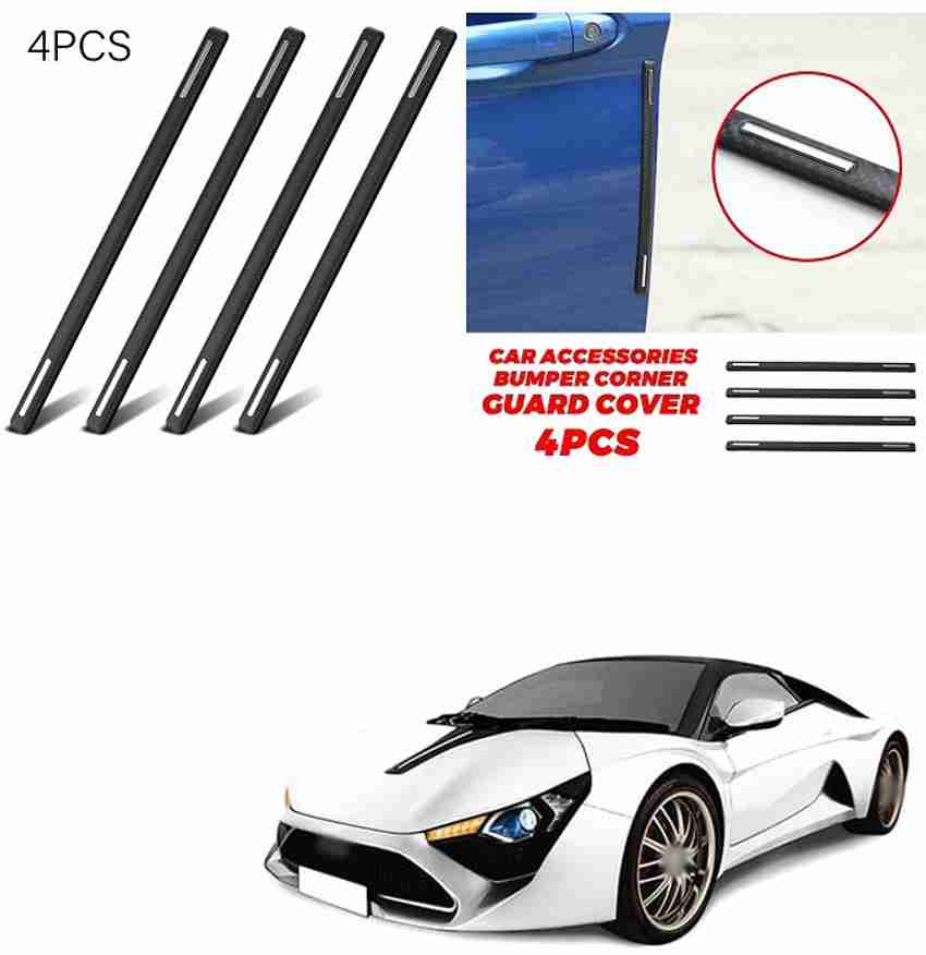 PRTEK 4pcs Car Accessories Bumper Corner Guard Cover Anti