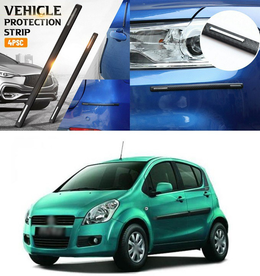 PRTEK 4pcs Car Accessories Bumper Corner Guard Cover Anti Scratch